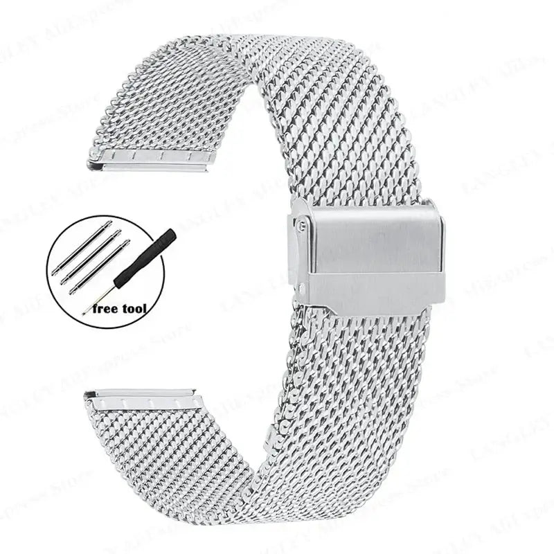Ticwatch Milanese Mesh Band - Premium Stylish Design BandsCo Straps