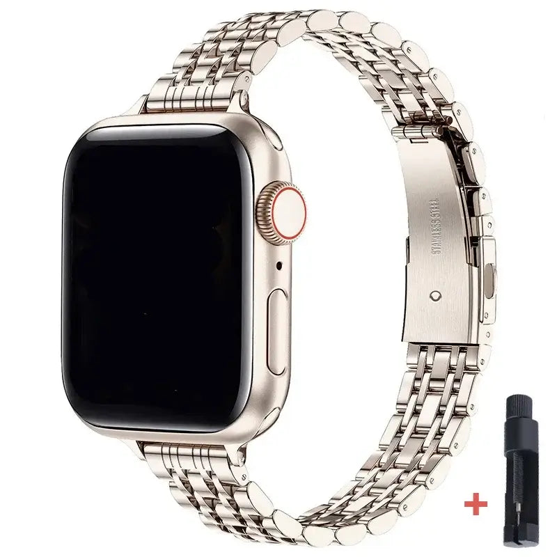 Apple Watch Stainless Steel Band - Sleek Durable Style BandsCo Straps