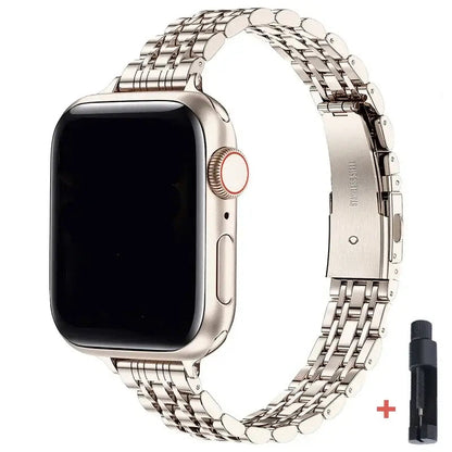 Apple Watch Stainless Steel Band - Sleek Durable Style BandsCo Straps