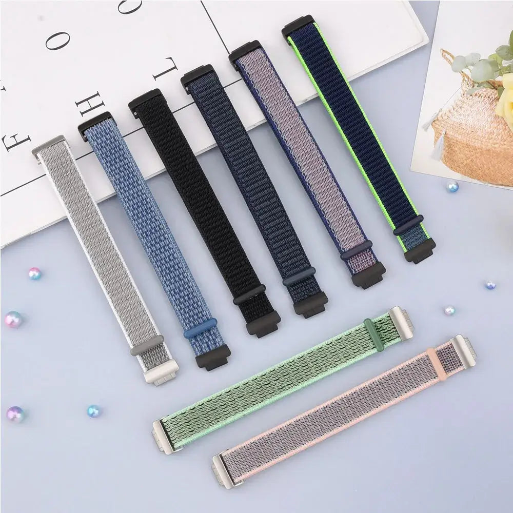 Fitbit Inspire 2, 1, HR Nylon Velcro Band - Versatile Strap BandsCo Straps