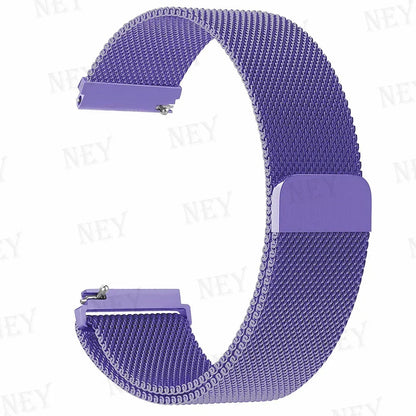 Amazfit Milanese Loop Band Stainless Steel Smartwatch Strap Metal Bracelet BandsCo Straps