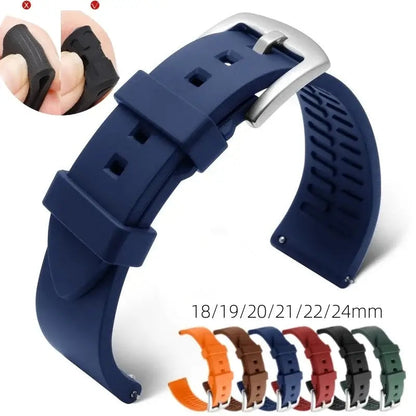 Suunto Silicone Band - Sleek, Comfortable, Waterproof Design BandsCo Straps