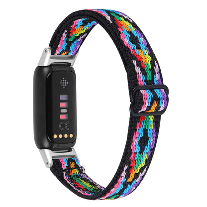 Fitbit Luxe Nylon Elastic Band - Soft Breathable Strap BandsCo Straps