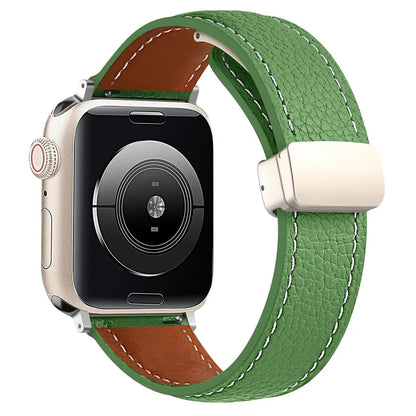 Apple Watch Leather Band - Premium Stylish Strap with Buckle BandsCo Straps