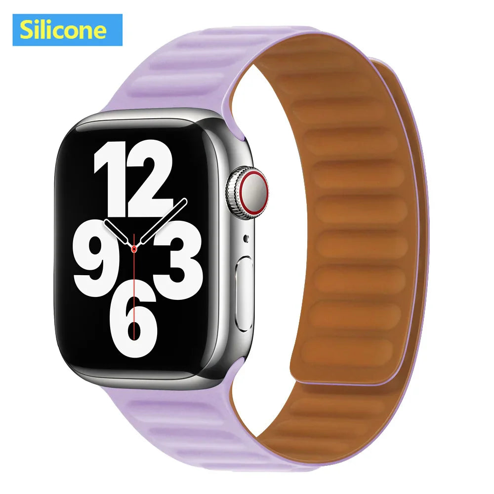 Apple Watch Leather Band - Premium Magnetic Loop Strap BandsCo Straps