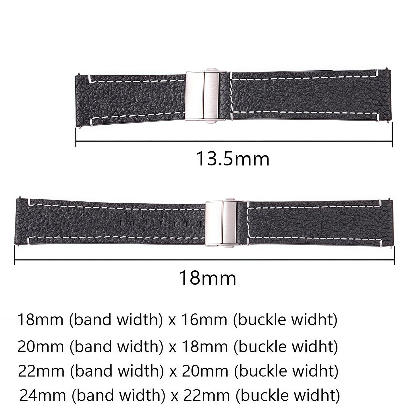 COROS Genuine Leather Watch Band For Smartwatch Unisex 20cm Cow Leather Strap BandsCo Straps