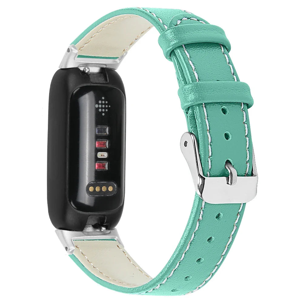 Fitbit Inspire 3 Leather Band - Stylish and Breathable Strap BandsCo Straps