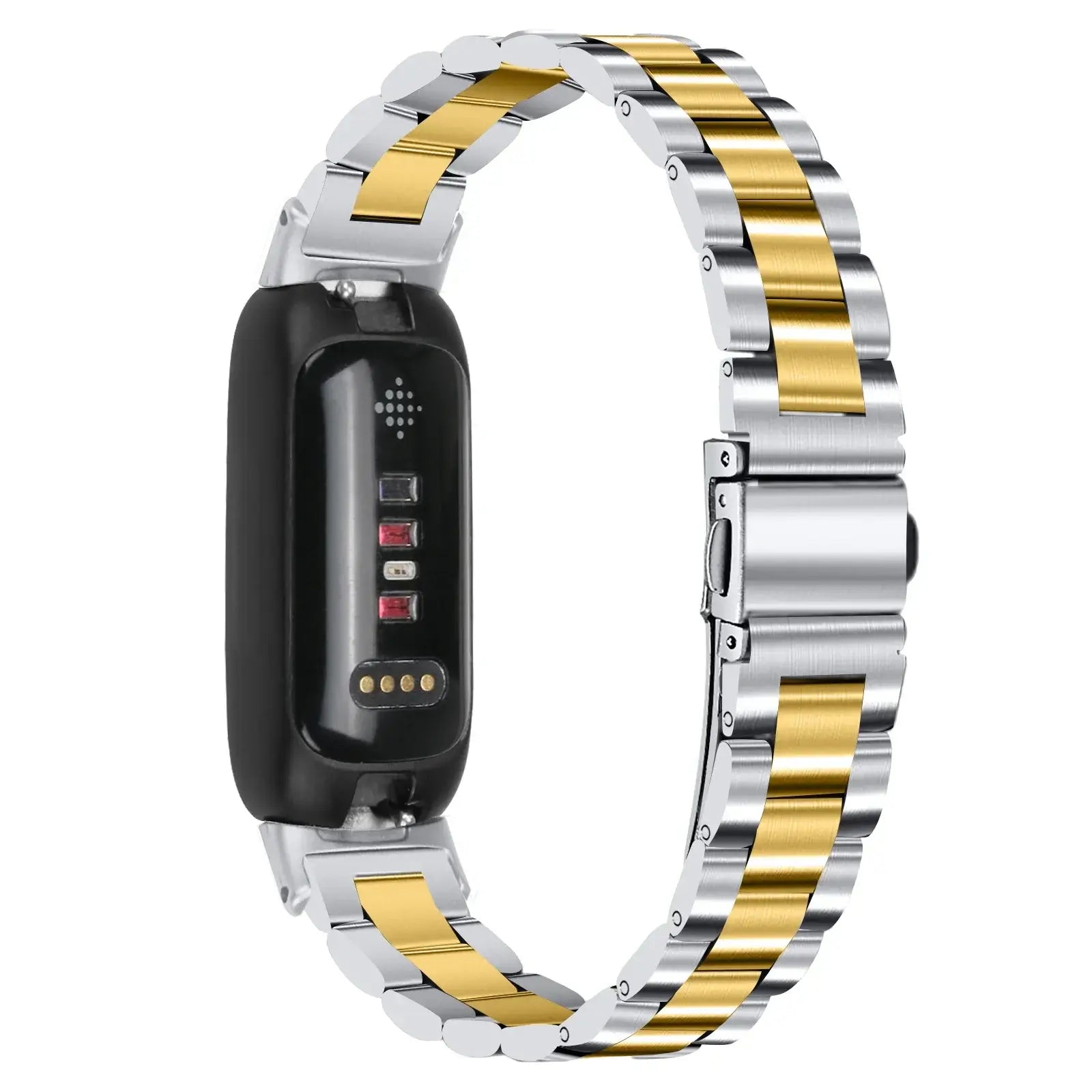 Fitbit Inspire 3 Stainless Steel Band – Premium Metal Strap BandsCo Straps