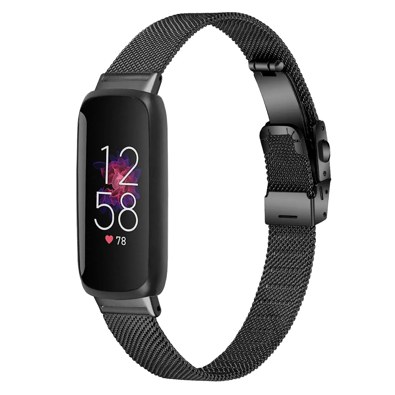 Fitbit Inspire 3 Thin Stainless Steel Band – Sleek Minimalist Metal Strap BandsCo Straps