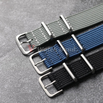 COROS Nylon Ribbed Watch Band for Smartwatch - Unisex Durable Fabric Wristband BandsCo Straps