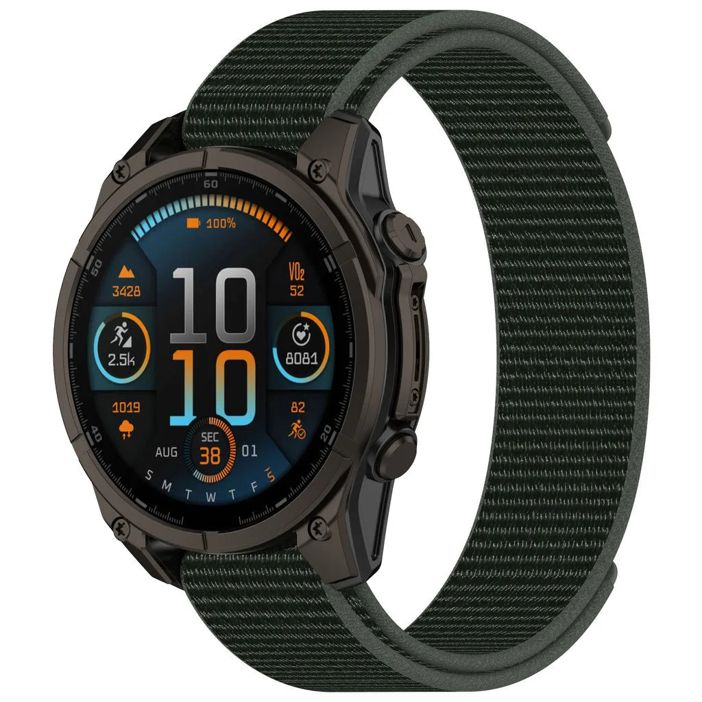 Garmin Nylon Loop Strap - Breathable, Durable, Comfortable BandsCo Straps