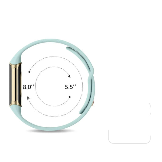 Fitbit Charge 5 6 Silicone Band - Soft Comfortable Design BandsCo Straps