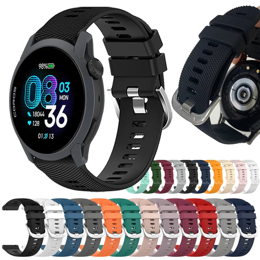 Polar Silicone Sport Watch Band Unisex Replacement Strap BandsCo Straps