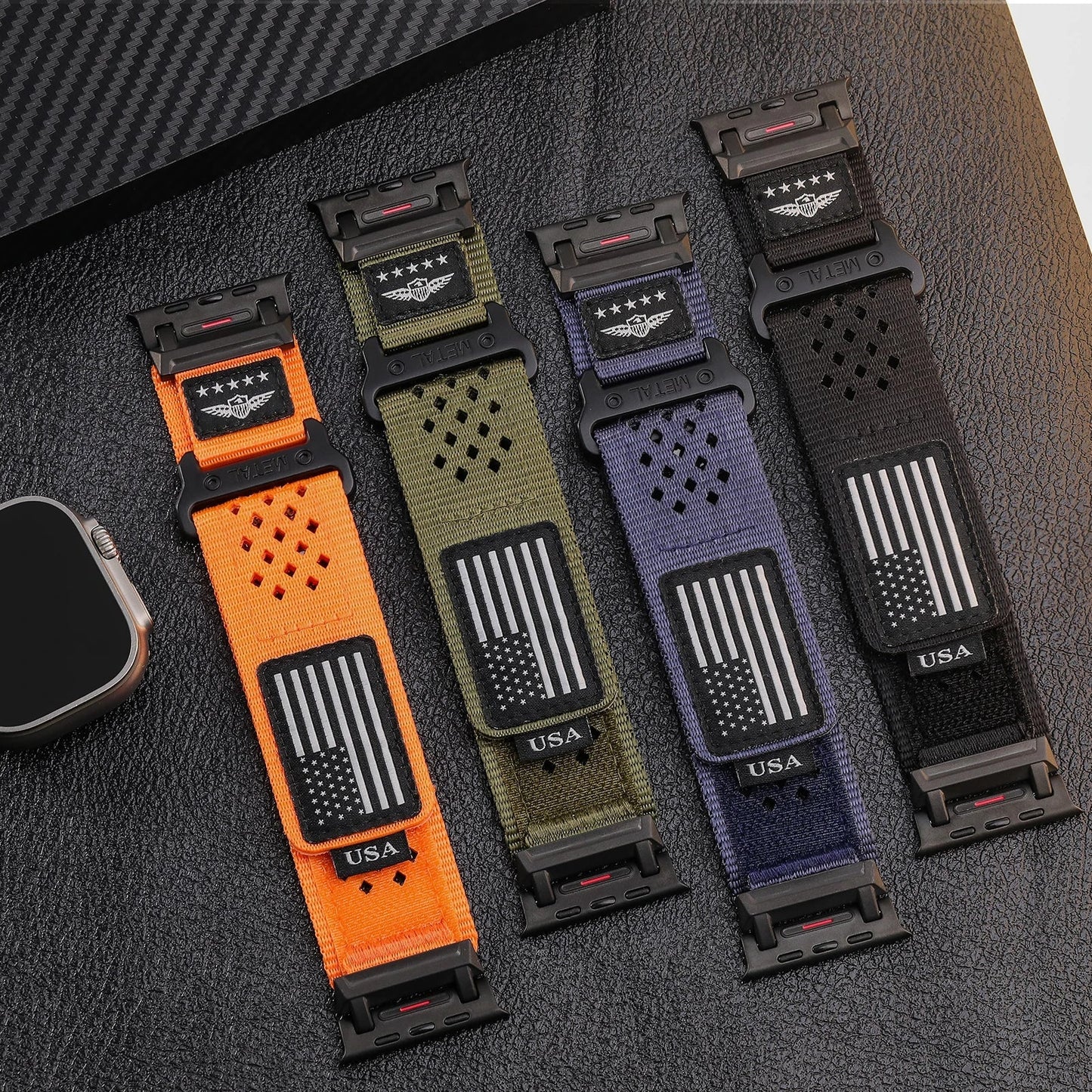 Apple Watch Nylon Band - Sport Loop - Breathable and Durable BandsCo Straps