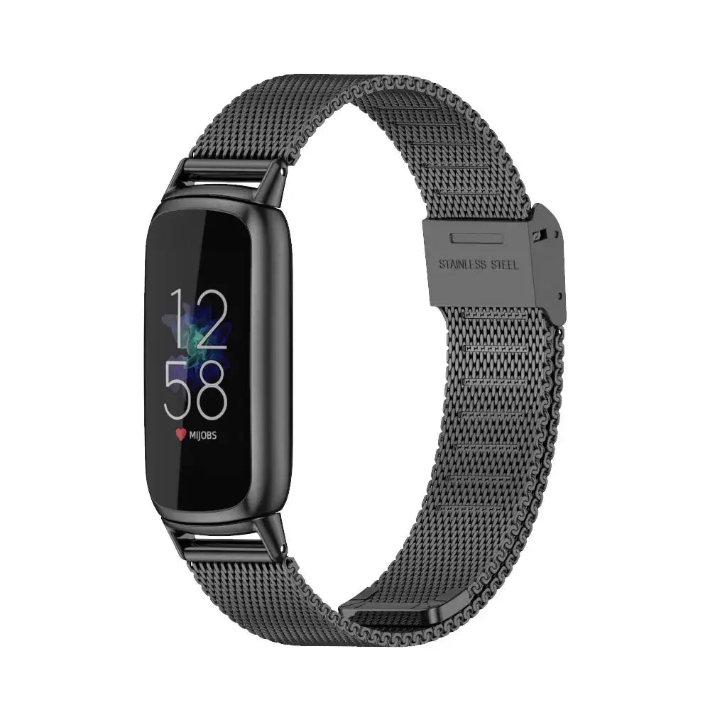 Fitbit Luxe Stainless Steel Milanese Band - Elegant Design BandsCo Straps