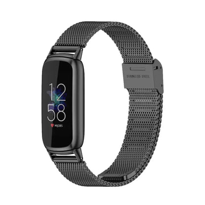 Fitbit Luxe Stainless Steel Milanese Band - Elegant Design BandsCo Straps
