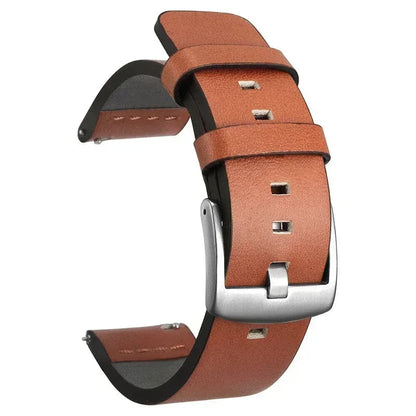 COROS Leather Quick Release Watch Band for Smartwatch Premium Strap BandsCo Straps