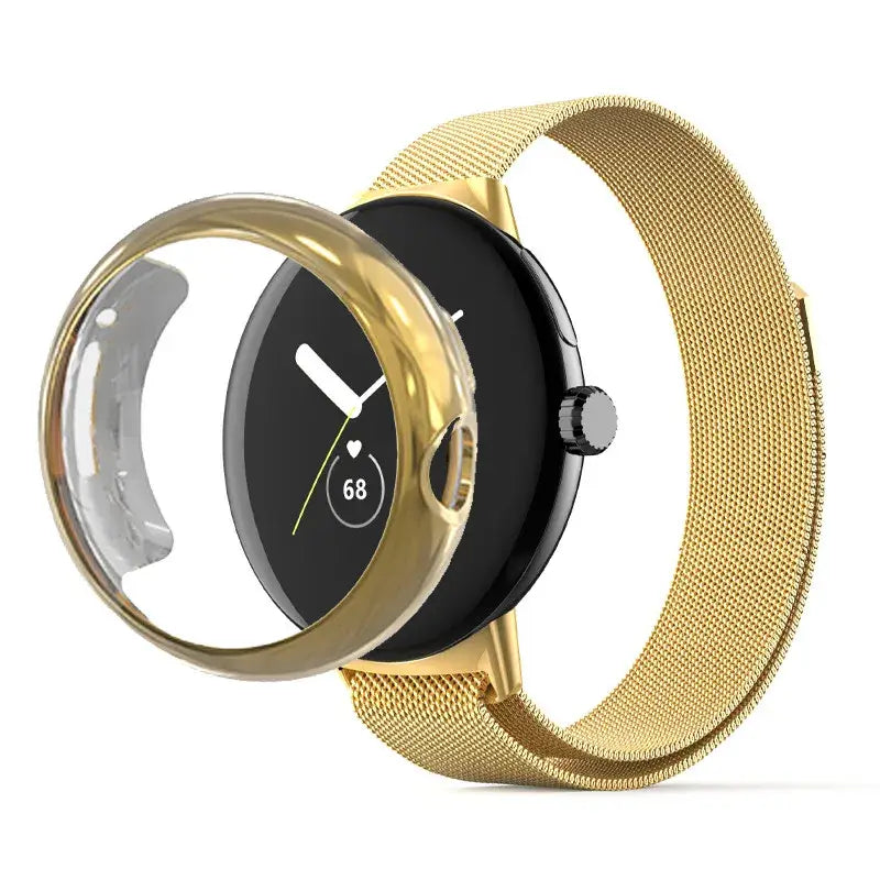 Google Pixel Stainless Steel Band and Case - Premium Design BandsCo Straps
