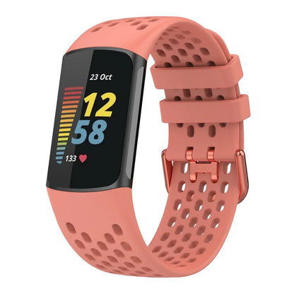 Fitbit Charge 5 6 Silicone Band - Soft Flexible Waterproof BandsCo Straps