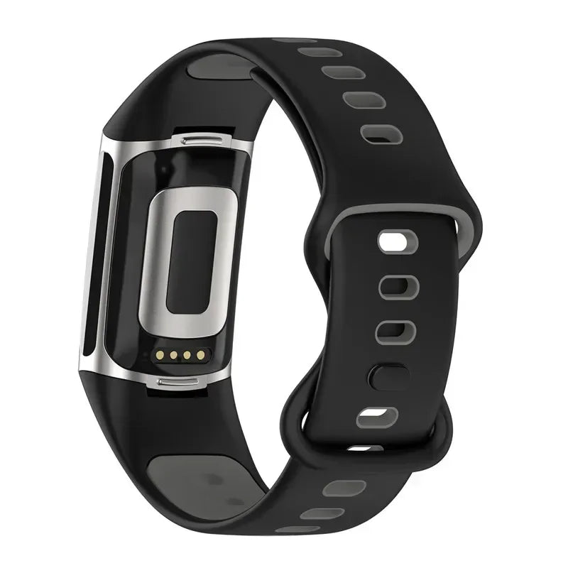 Fitbit Charge 5 6 Soft Silicone Strap - Sports Band BandsCo Straps