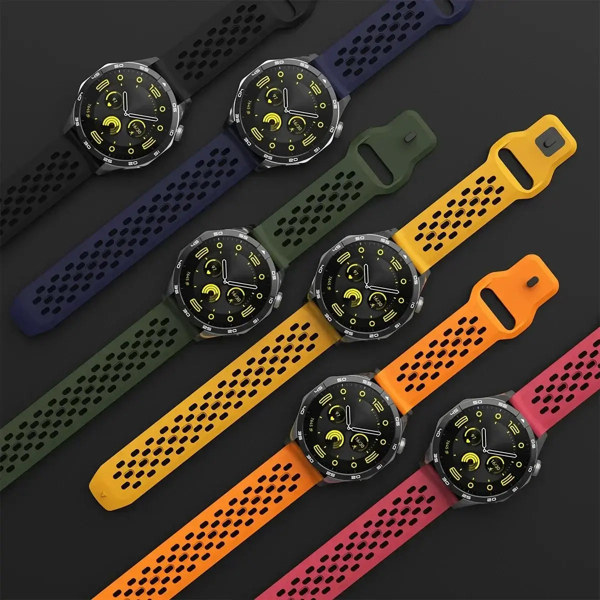 Amazfit Watch Bands Silicone Strap Replacement Compatible BandsCo Straps
