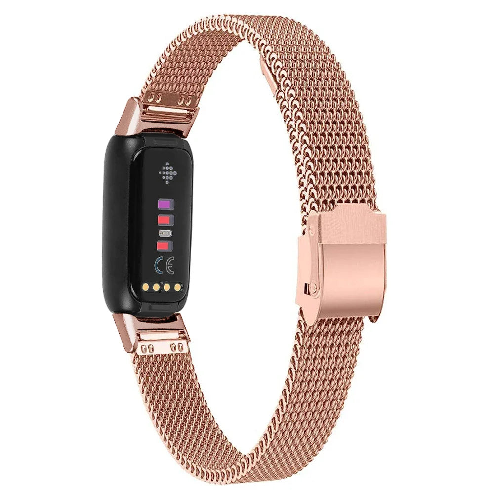 Stainless Steel Fitbit Luxe Band - Durable Elegant Design BandsCo Straps