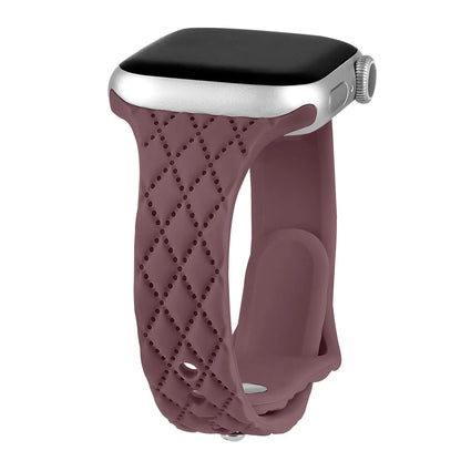 Apple Watch Silicone Strap - Slim Engraved Comfort Fit BandsCo Straps