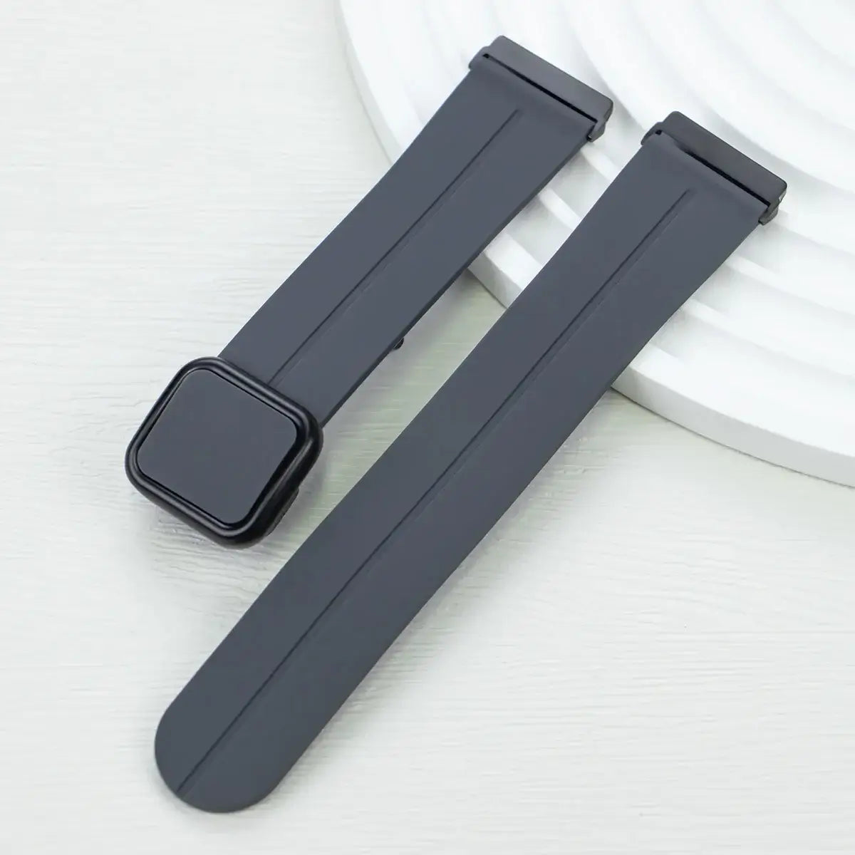 Fitbit Versa & Sense Silicone Band - Waterproof & Magnetic BandsCo Straps