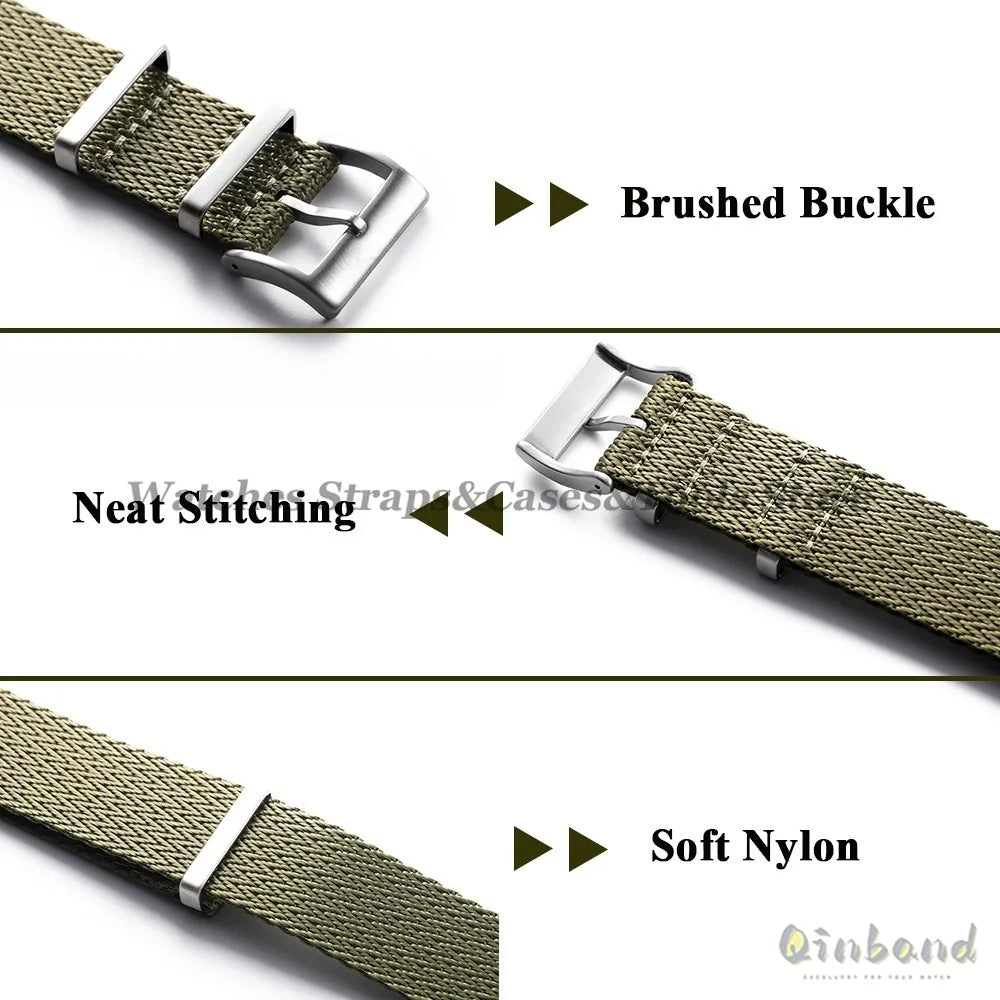 COROS Nylon Military Band - Premium Durable Watch Strap for COROS Smartwatch BandsCo Straps