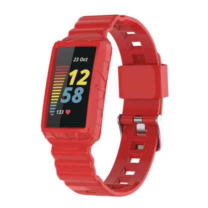 Fitbit Charge 5 6 Silicone Strap - Comfortable, Flexible BandsCo Straps