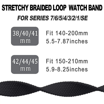 Apple Watch Nylon Band - Soft Breathable Braided Strap BandsCo Straps