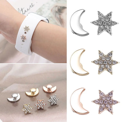 Jewelry Charms Metal Decorative Ring for Apple Watch Bands