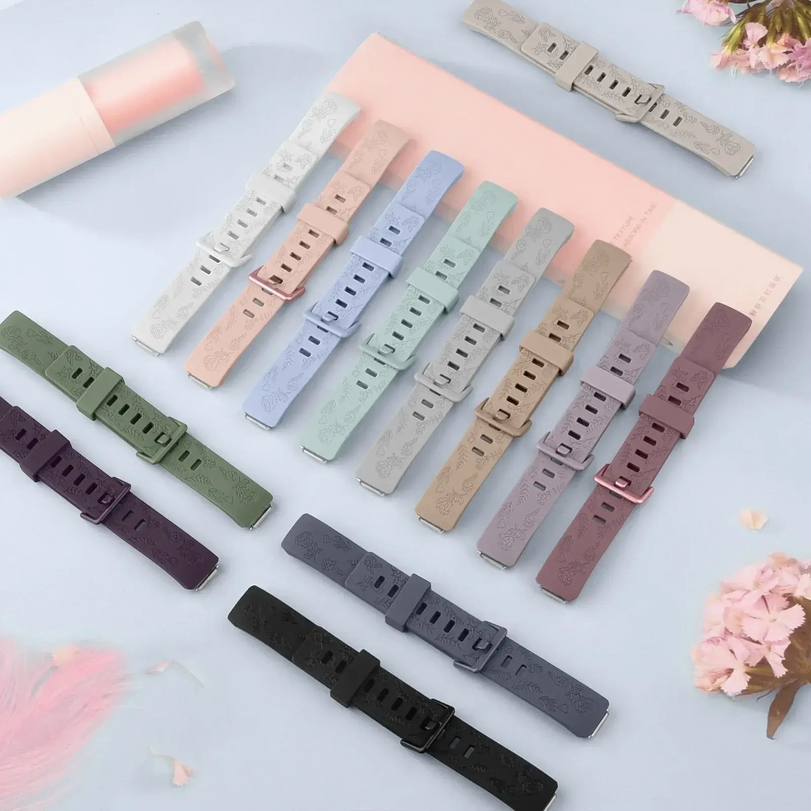 Fitbit Inspire 3 Silicone Band with Designs – Stylish Patterned Strap BandsCo Straps