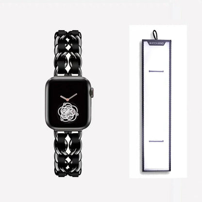 Apple Watch Stainless Steel Strap - Luxury Chain Design BandsCo Straps