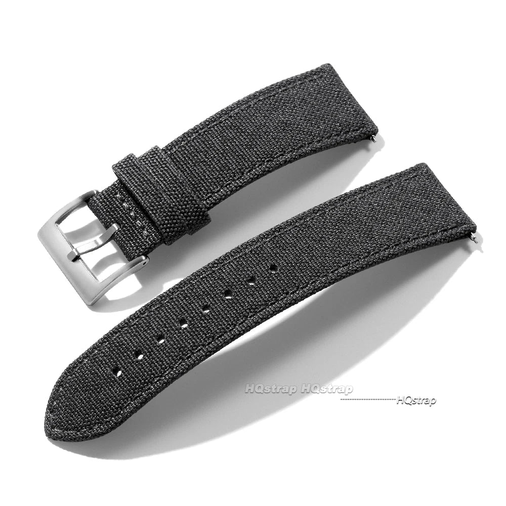 Polar Sailcloth Nylon Watch Strap Quick Release - Unisex Waterproof Band BandsCo Straps