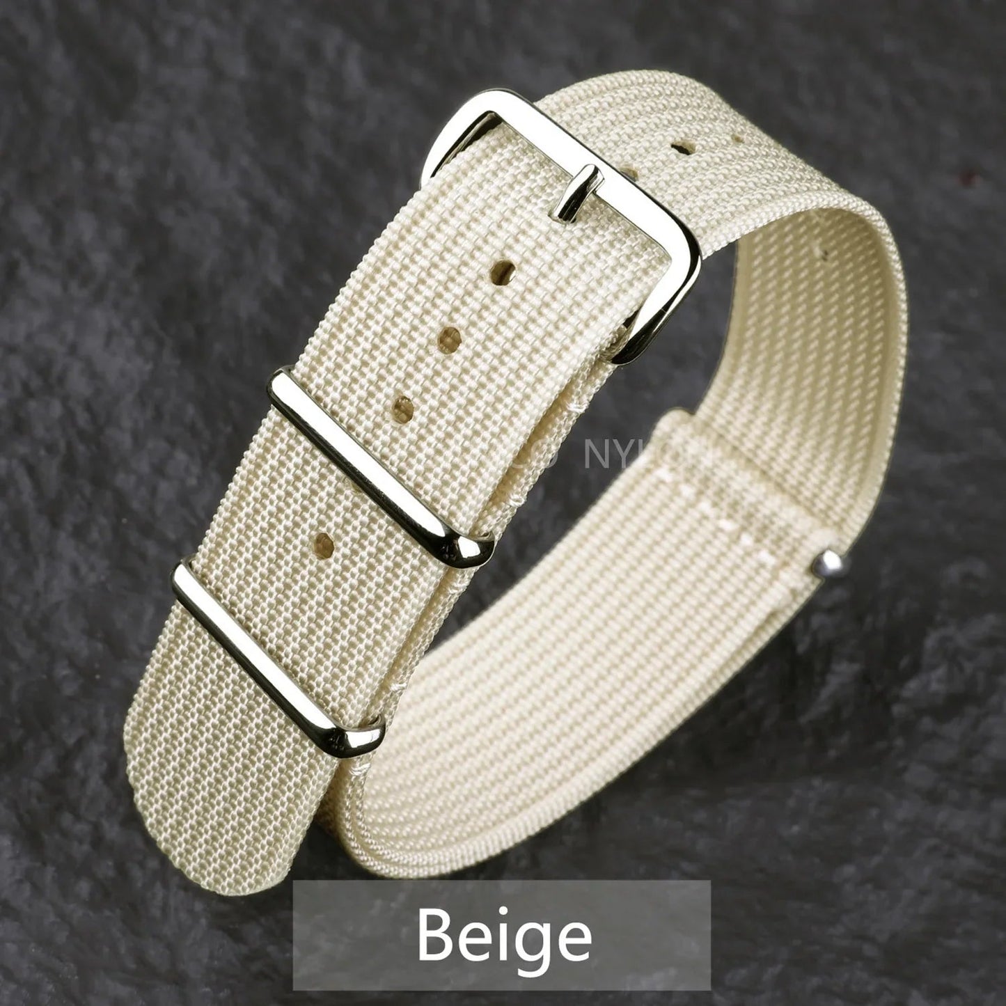 COROS Nylon Ribbed Watch Band For Smartwatch - Military Washable Strap BandsCo Straps