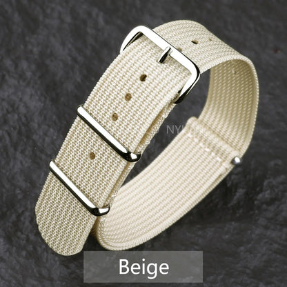 COROS Nylon Ribbed Watch Band For Smartwatch - Military Washable Strap BandsCo Straps
