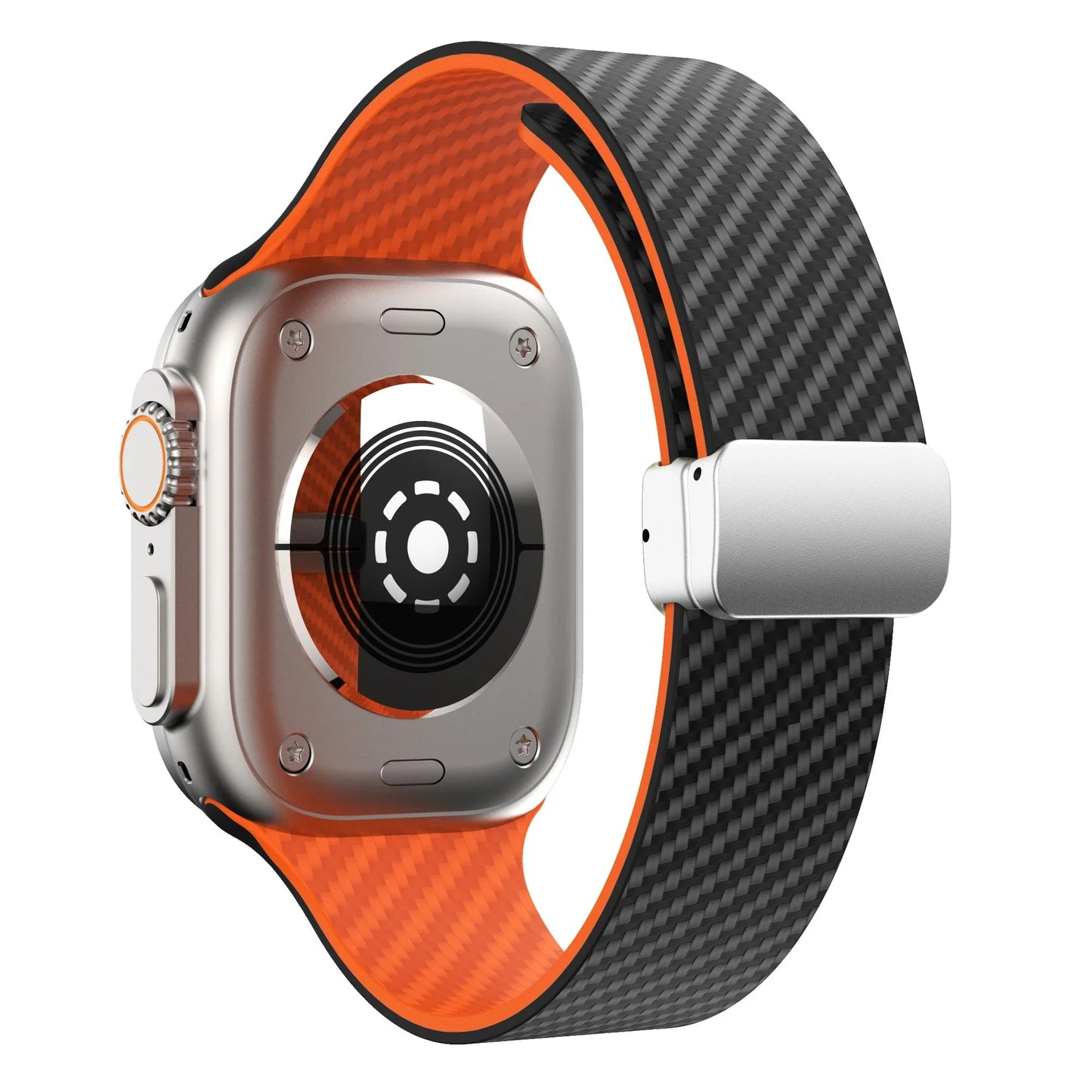 Apple Watch Silicone Strap - Magnetic Buckle, Durable Design BandsCo Straps