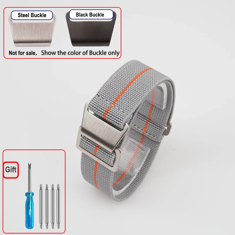 OnePlus Smartwatch Bands Nylon Elastic Parachute Fabric Watch Strap BandsCo Straps