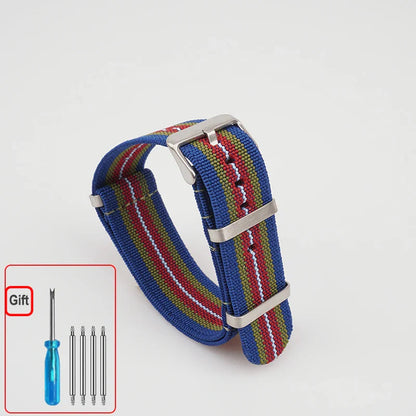 COROS Elastic Nylon Watch Band - Washable Waterproof Strap For Outdoors BandsCo Straps