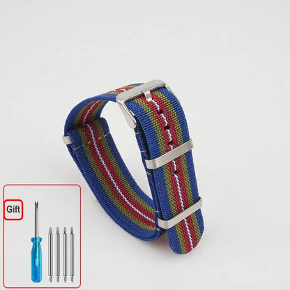 Amazfit Nylon Watch Band NATO Strap Waterproof Washable Elastic BandsCo Straps