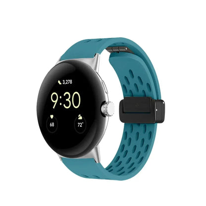 Google Pixel Silicone Band - Breathable With Magnetic Clasp BandsCo Straps