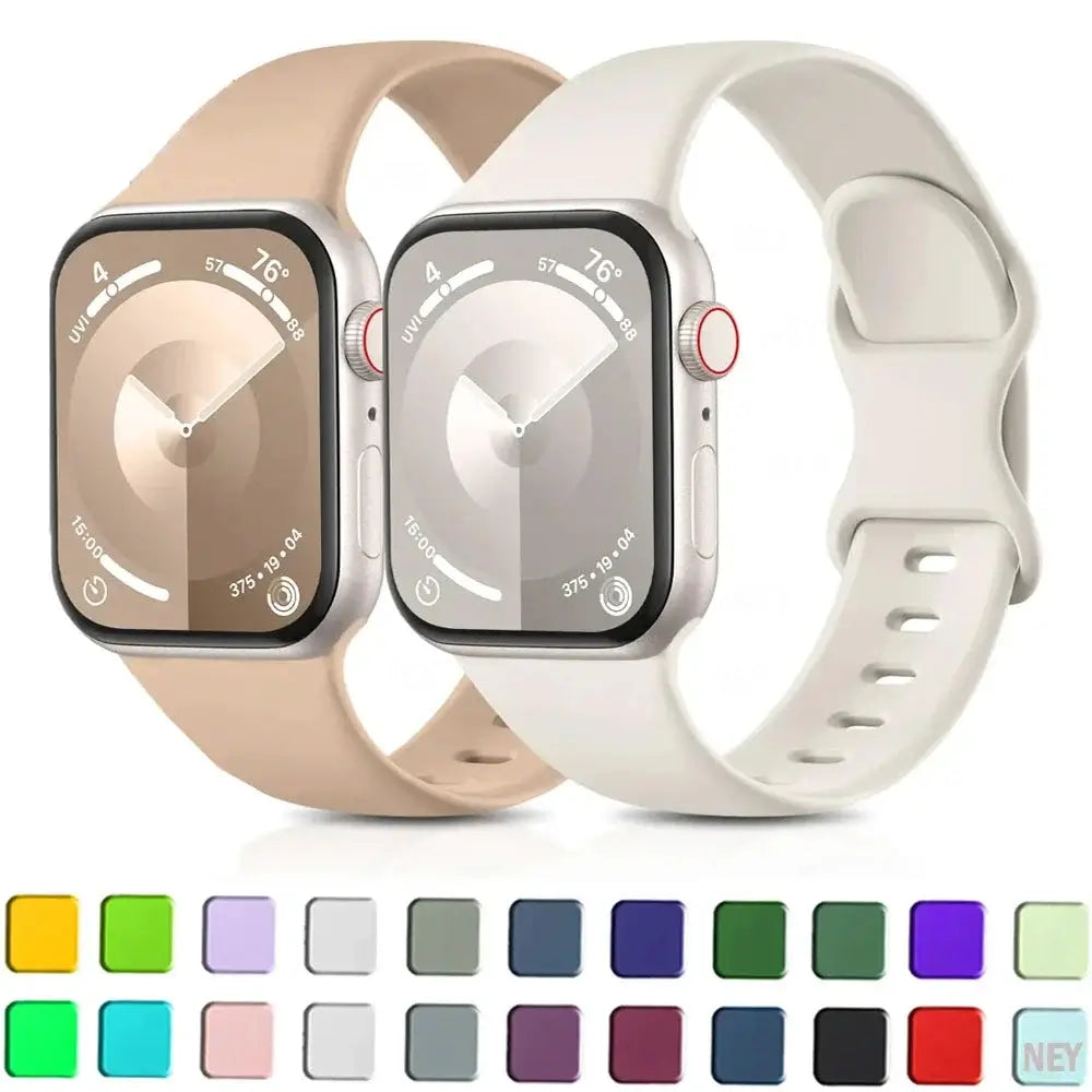 Apple Watch Silicone Band - Soft Waterproof Flexible Strap BandsCo Straps