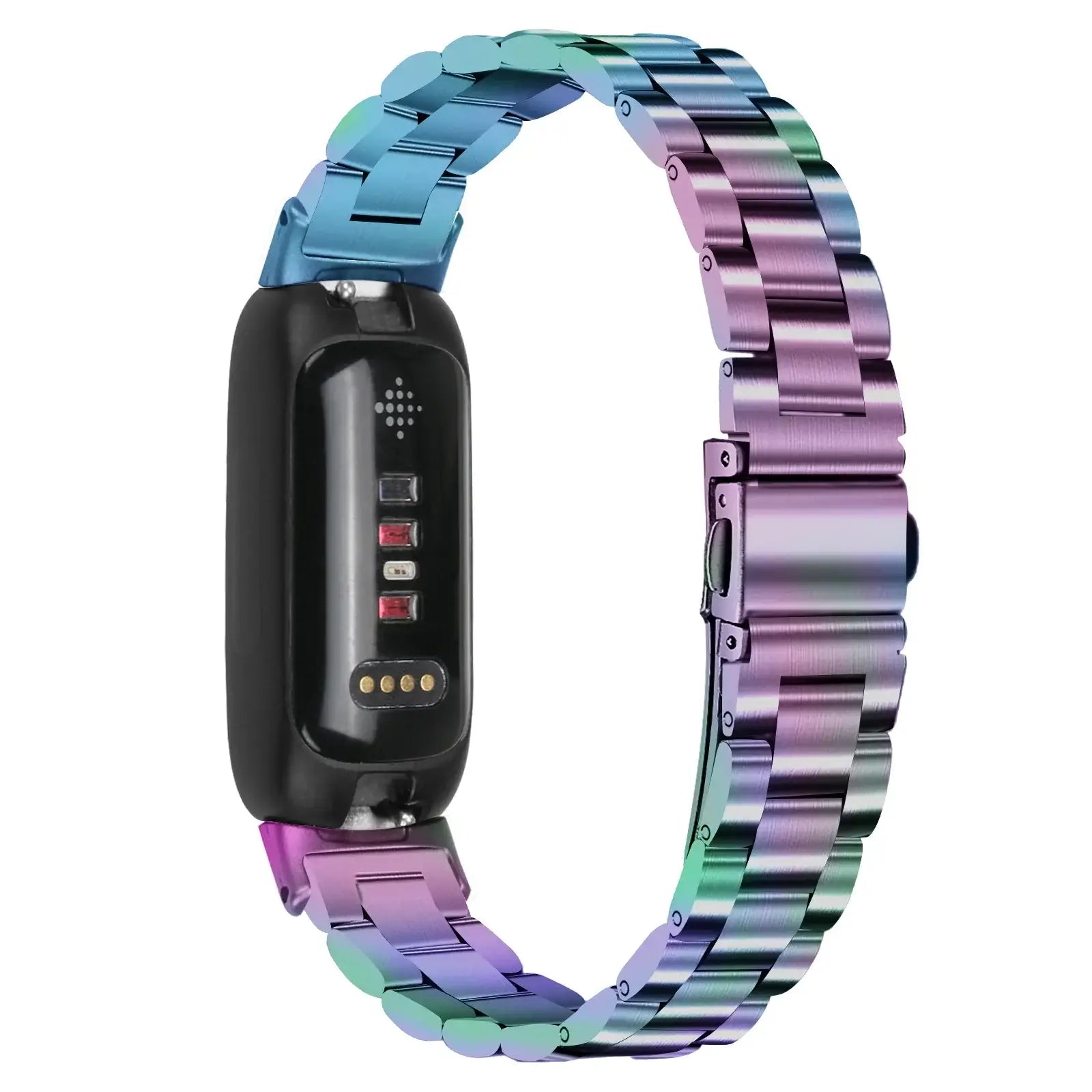 Fitbit Inspire 3 Stainless Steel Band – Premium Metal Strap BandsCo Straps