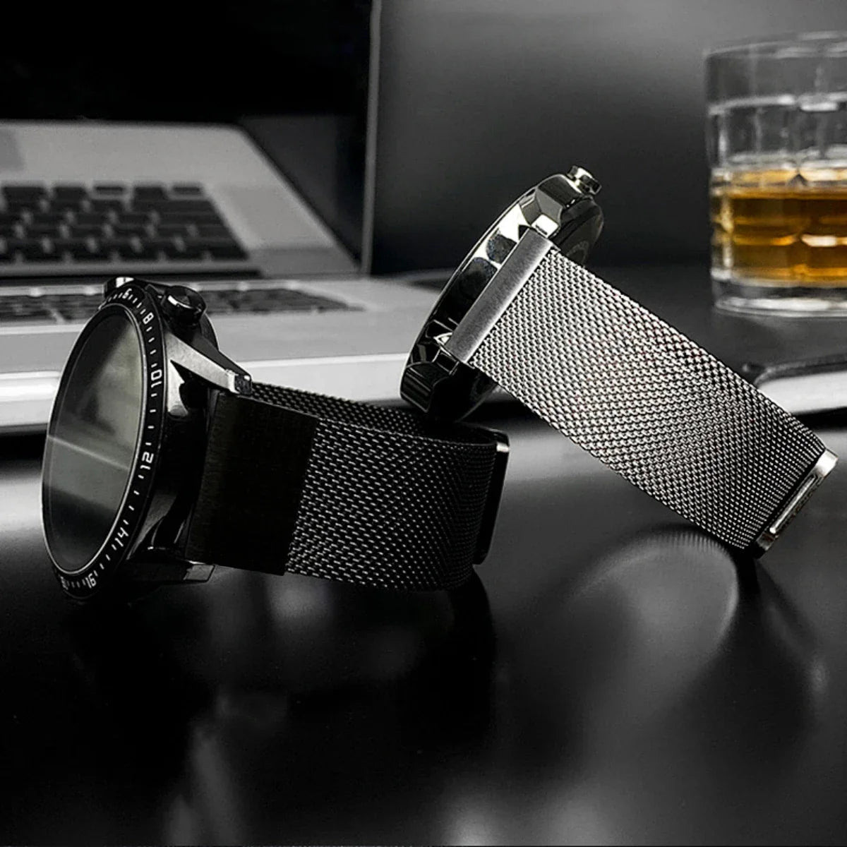 Garmin Stainless Steel Band - Durable Metal Strap Bracelet BandsCo Straps