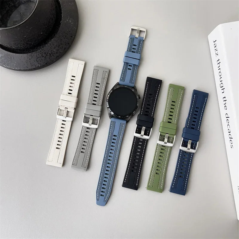 OnePlus Smartwatch Silicone Watch Band Breathable Sport Strap Replacement BandsCo Straps