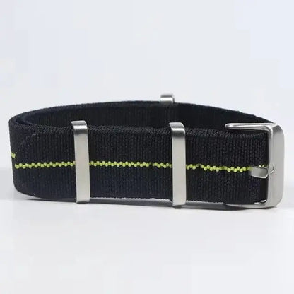 Amazfit Bands Nylon Military Parachute Style Watch Strap Blue Red BandsCo Straps