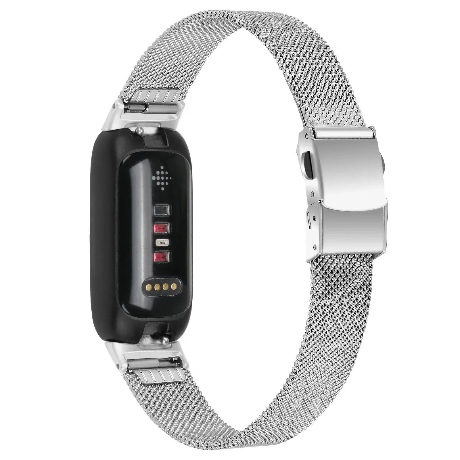 Fitbit Inspire 3 Thin Stainless Steel Band – Sleek Minimalist Metal Strap BandsCo Straps