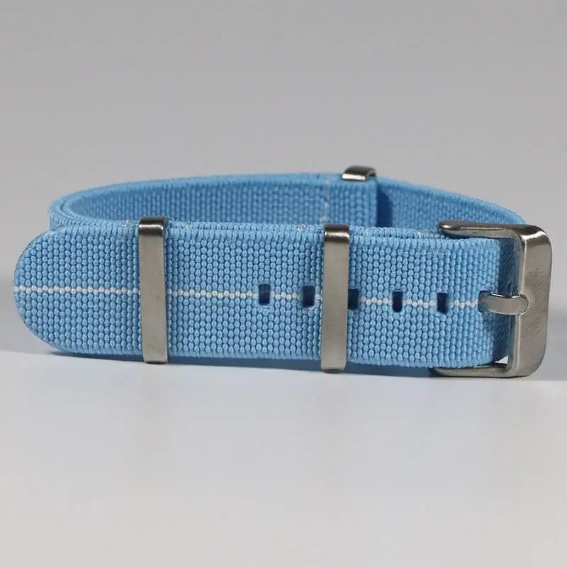 Amazfit Bands Nylon Military Parachute Style Watch Strap Blue Red BandsCo Straps