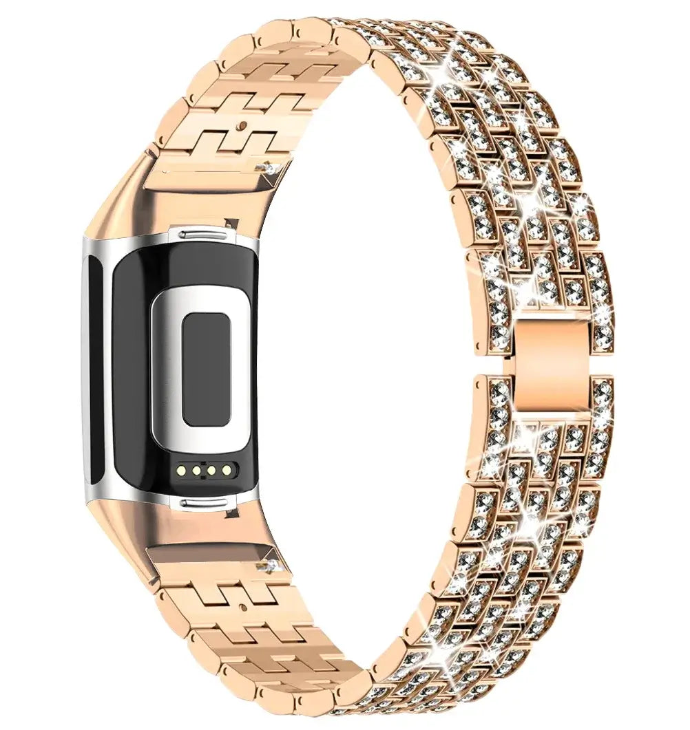 Fitbit Charge 5 6 3 4 Metal Band - Stylish Durable Strap BandsCo Straps